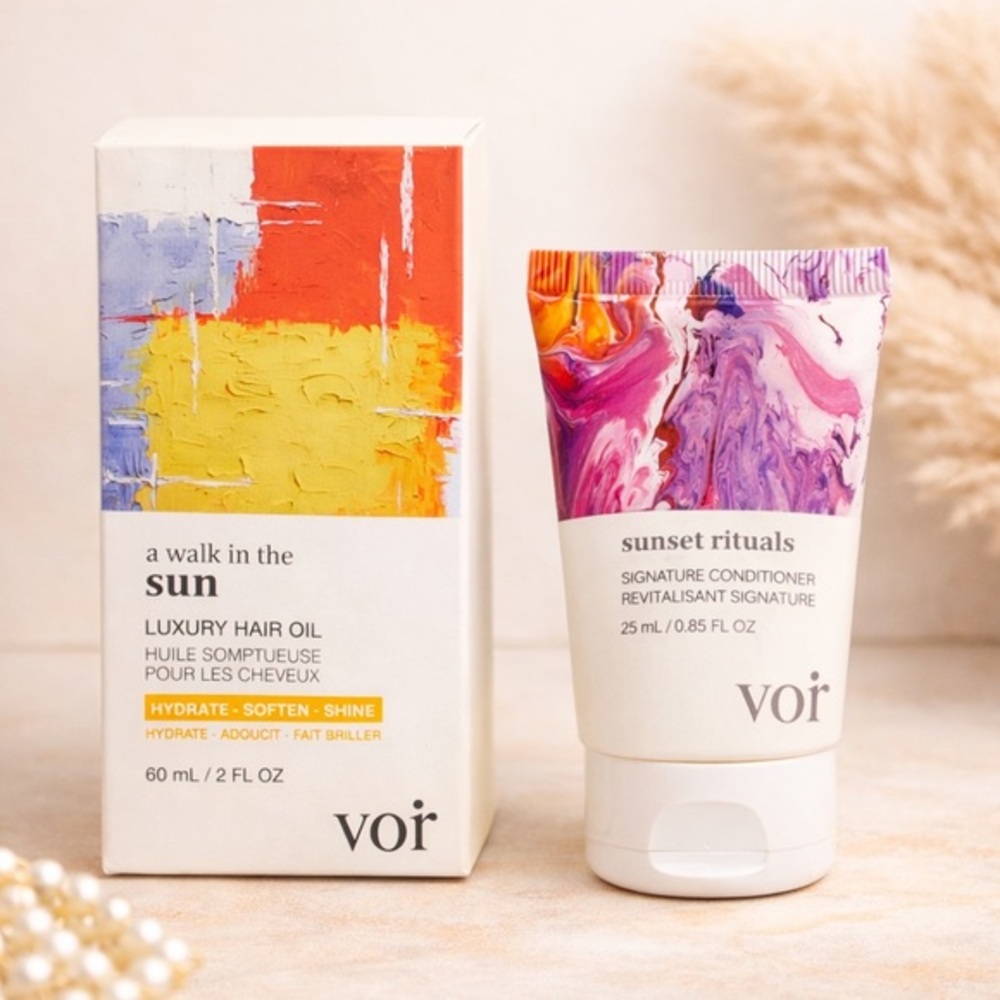 ✨ Voir Hair Ritual Bundle - Luxury Oil & Signature Conditioner 🎀